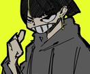 シルエット意識のイラスト描きます シルエット意識でイラスト描きます イメージ1