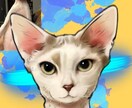 カスタマイズペット写真キャラクターデザインます 手描きペットアイコンq版漫画写実肖像絵画カスタマイズ イメージ4