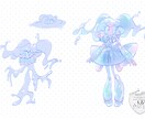 SNSアイコンを幅広い絵柄で描きます 「この絵柄がいい」に応えます。海外実績40件のアイコン制作 イメージ4