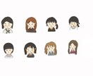 ポップで可愛いらしい❤︎似顔絵を描きます 結婚式やプレゼントで使える缶バッチも作っています！！ イメージ4