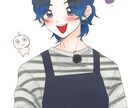 サムネやアイコン用のイラスト制作します サムネイルやSNSアイコンに使用するイラストを制作します！ イメージ2