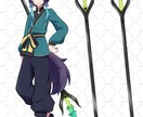 キャラ立ち絵描きます 活動者応援！初回限定特典あり✦ イメージ4