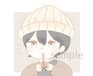 ゆるふわパステルカラーのSNSアイコン描きます アイコンなどに使える、ゆるふわイラストです！似顔絵も◎ イメージ2