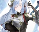 かわいい！顔がいい！イラストを描きます 目を引く美しい色彩と表情でキャラクターを魅せます！ イメージ7