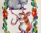 絵本の様な優しいイラストを描きます 水彩と色鉛筆で絵本の様な世界観のイラストを作成します イメージ3