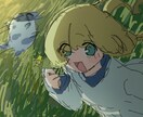 デフォルメチックな可愛い女の子のイラストを描きます 貴方の好みに合わせた色塗りで絵を描きます！ イメージ6