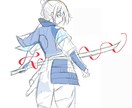 ラフ画やラフ画風イラストを作成します 【カテゴリー最安】ラフ画、ラフ画風イラスト承ります！ イメージ4