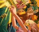 用途自由★オリジナルイラストを描きます 勢いのあるオリジナルイラストを描きます！！！ イメージ2
