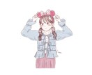 やさしい水彩タッチのイラスト⸜❤︎⸝描きます SNS・アイコン・挿絵などに！商用利用可！ イメージ3