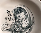 有田焼絵師があなたの家族を描きます おうちの猫や犬の似顔絵を有田焼に描きます イメージ2