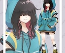 TRPGや動画・配信などのイラスト作成します キャラデザ、立ち絵、パーツ分けイラスト、サムネ等も承ります イメージ6