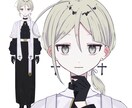 live2dのデザインからモデリングまでできます VTuberスターターキット!表情差分までつきます! イメージ3