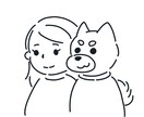 シンプルでほっこり似顔絵作成します 好きなものとかけ合わせて、世界にひとつの似顔絵作成 イメージ6