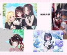 絵柄➁┊アイコン・夢絵お描きします グッズ用イラスト・アイコン・夢絵・立ち絵 など イメージ7