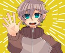 コテキャでアイコンお描きします ご自分の固定キャラクターをアイコンにしませんか？ イメージ1