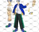 男女異形問わず、キャラクターデザインします 初出品5名様まで3000円でキャラデザいたします！ イメージ3