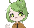 配信者の知り合いみのサービスになります 配信や広告で使用するためのキャラクターアイコンを作成します イメージ4
