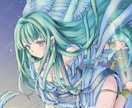繊細な色使いの魅力的なイラスト作成します ファンタジー系が得意！丁寧な対話であなたの理想の一枚に イメージ1