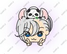 ミニキャラ風のデフォルメ似顔絵を描きます 親しみのあるPOPな似顔絵でキュートにアピールしませんか イメージ2