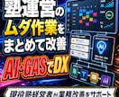 学習塾のDX・AI導入をサポートします 教室運営の手作業を減らす仕組みを考えます イメージ1