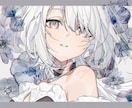 商用利用◎キラキラ、透明感のあるイラスト書きます 動画のサムネイル/CDジャケットなど幅広く対応致します。 イメージ2