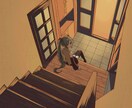 雰囲気のあるイラスト作成いたします アイコンから1枚絵まで丁寧にお描きします♪ イメージ8
