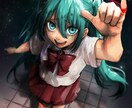1枚絵を描きます 迫力のあるイラストを描きます! イメージ2