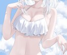 透明感のある立ち絵、一枚絵等を承りますます 透明感のあるイラストが好きな方にオススメ イメージ2