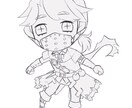 SNS向けのアイコン描きます 女の子メインで男の子も頑張って描かせてください〜！ イメージ4