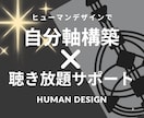 HD鑑定＋1ヶ月聴き放題で自分軸を構築します 話しながらヒューマンデザインを自分ごととして学べるサポート付 イメージ2