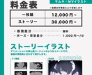 歌ってみた・オリジナル楽曲のMVイラスト描きます 繊細でインパクトのあるアニメ塗り イメージ4