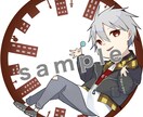 SNS用アイコン作成します アイコン枠を活かしたちょっと遊び心のあるイラストを作成します イメージ3