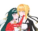立ち絵やSNSアイコン等、イラスト制作承ります 1次創作、2次創作、Vtuber等OK！キャラデザもします！ イメージ9