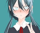 厚塗り！キャラクターイラスト描きます かわいい女の子から暗めのイラストも！ご要望にお応えします！！ イメージ3
