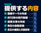 YouTube短尺動画を毎日自動投稿します 約15秒の縦型ショート動画を毎日作成して自動投稿 イメージ6