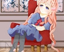 ゆるふわデフォルメ♡女の子イラスト丁寧に描きます ふんわり可愛いデフォルメ女の子をオーダーメイドで制作します！ イメージ9