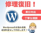 Wordpress、HPの不具合を修復します エラー、デザイン崩れ、トラブルをいち早く解決！ イメージ1