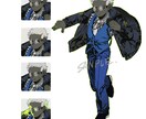 立ち絵制作受け付けます 【TRPG・キャラクターデザイン・表情差分・人外大歓迎】 イメージ4