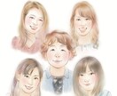 還暦祝いにも！記念日にぴったりの似顔絵描きます A4サイズ似顔絵♪シンプルかわいい愛されプレゼント イメージ7