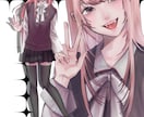 透明感のある立ち絵制作いたします 透明感リアルな立ち絵お描きします！RPG、動画用などなど！ イメージ1