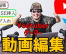 Youtube+SNS用動画編集代行承ります 実績拡大の為、低価格で動画編集致します！！！ イメージ1