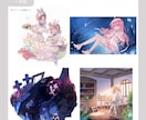 一枚イラスト制作いたします ◆動画、挿絵、グッズなど様々なご用途に！ イメージ5