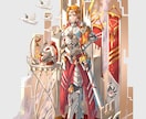 オリジナルキャラクターの立ち絵描きます あなただけの理想のキャラクターを制作します イメージ2