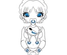 貴方にとっての運命の女を制作(イラスト)しています イラスト制作販売を行なっております。 イメージ4