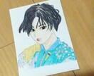 写真を元に似顔絵描きます 手書きの似顔絵をお送りします！ イメージ2