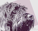 あなたの愛犬を世界に1つのアート作品にします うちのこの魅力を、オリジナルアート作品にしてお届けします イメージ2