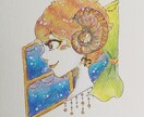 あなたの星座を擬人化します 相手へのプレゼントや記念イラストとして。アイコンなどにも! イメージ1