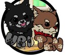 SNSのアイコンやステッカー用のロゴを描きます ペットのロゴから〇〇のキャラに寄せた自分のロゴまで！ イメージ6