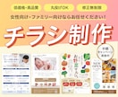 ３名様限定！情報整理した伝わるチラシを制作します イベント・告知・集客用など、初めてでも安心してお任せください イメージ1