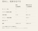 サロン公式サイトを月額で保守・更新します サーバー・ドメインの管理から、毎月の更新まで引き受けます イメージ2
